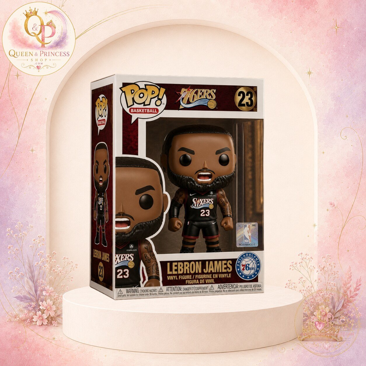 Funko Pop Philadelphia 76ers LeBron James Limited Edition Figure 2026