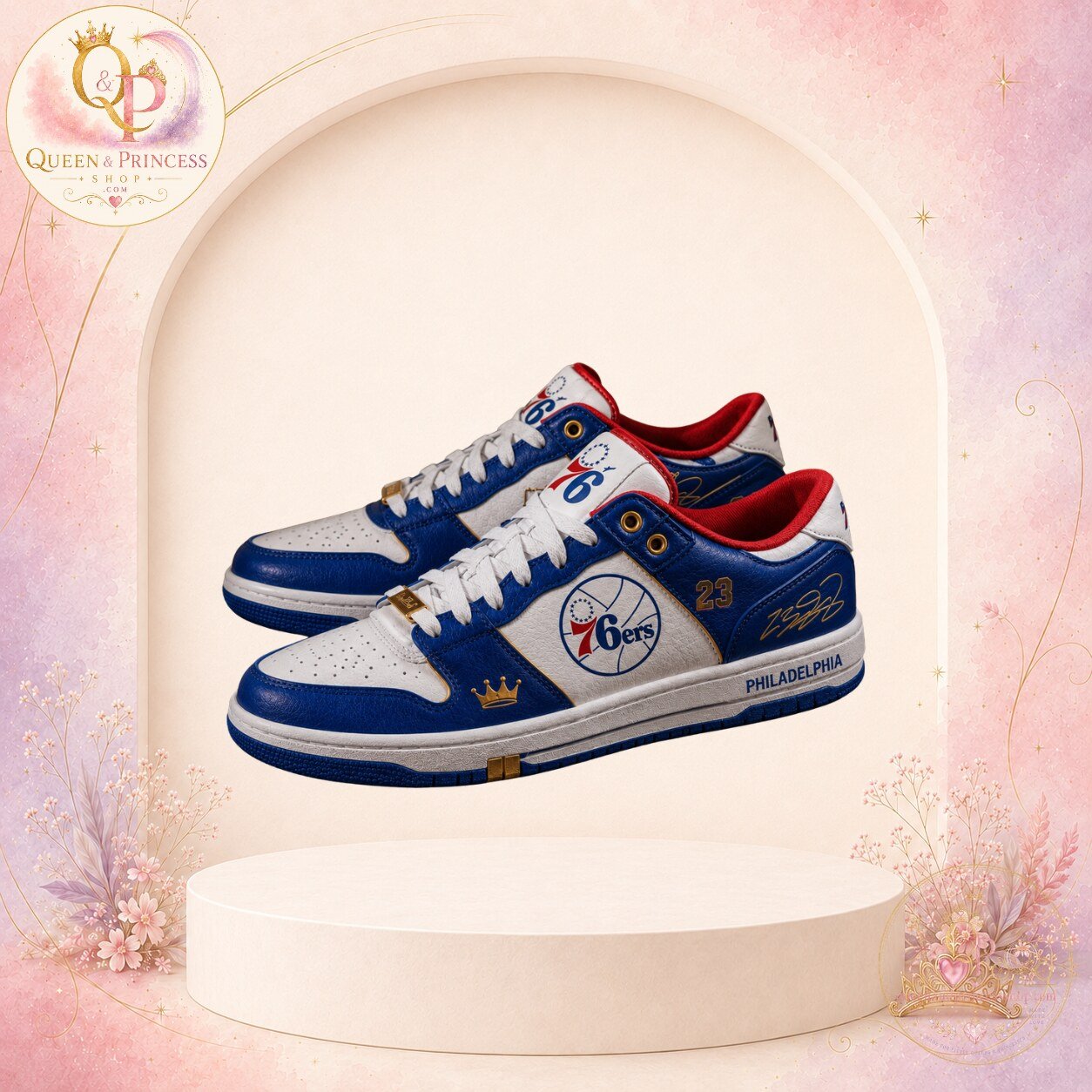 Philadelphia 76ers LeBron James Collector’s Edition Shoes
