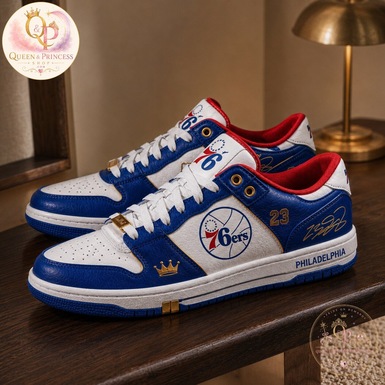 Philadelphia 76ers LeBron James Collector’s Edition Shoes Philadelphia 76ers LeBron James Collector's Edition Athletic Shoes – image 3 of 4