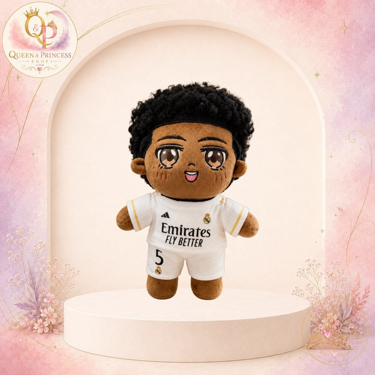 Jude Bellingham Real Madrid No. 5 Football Plush