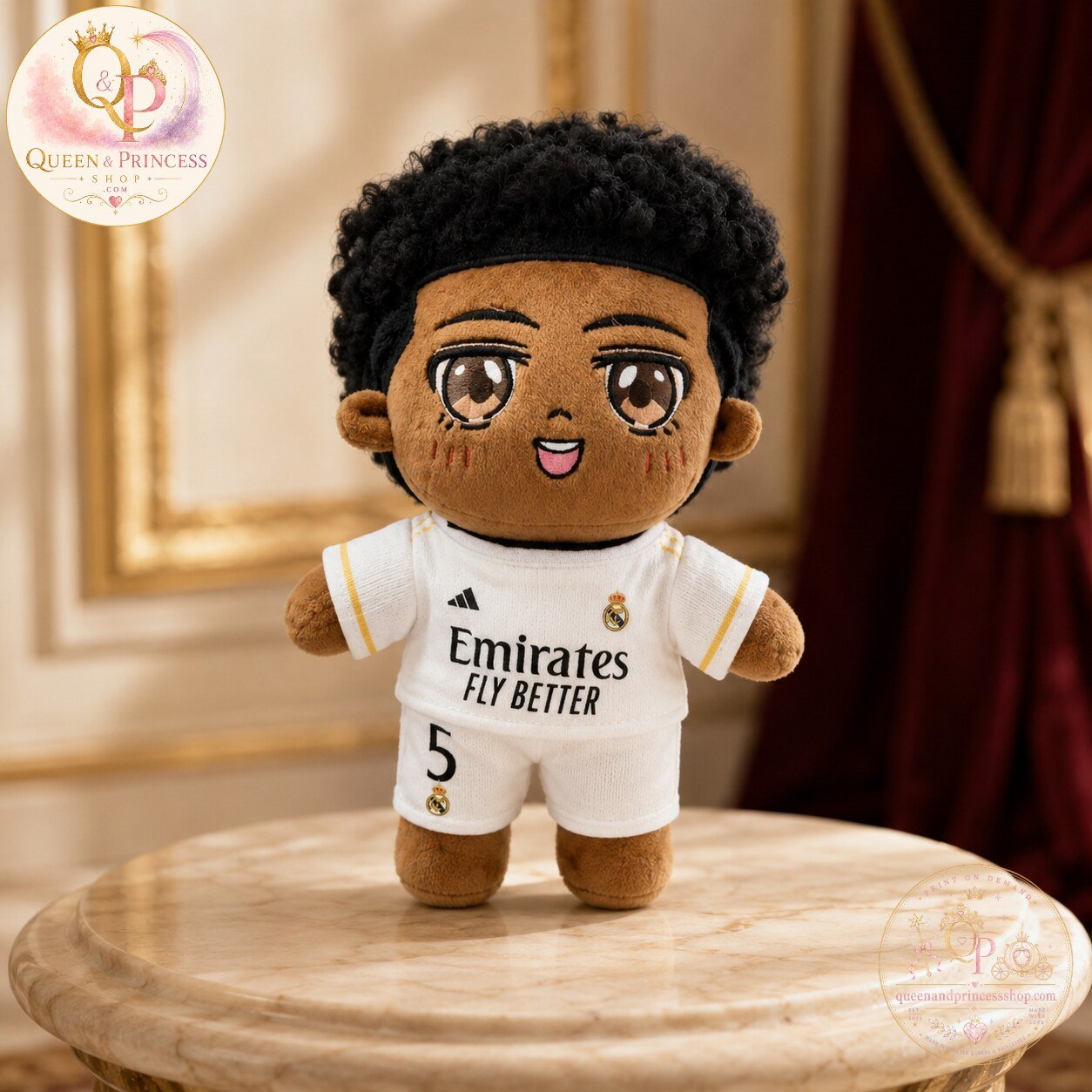 Jude Bellingham Real Madrid No. 5 Football Plush Jude Bellingham Real Madrid No. 5 Football Plush Toy – image 2 of 5