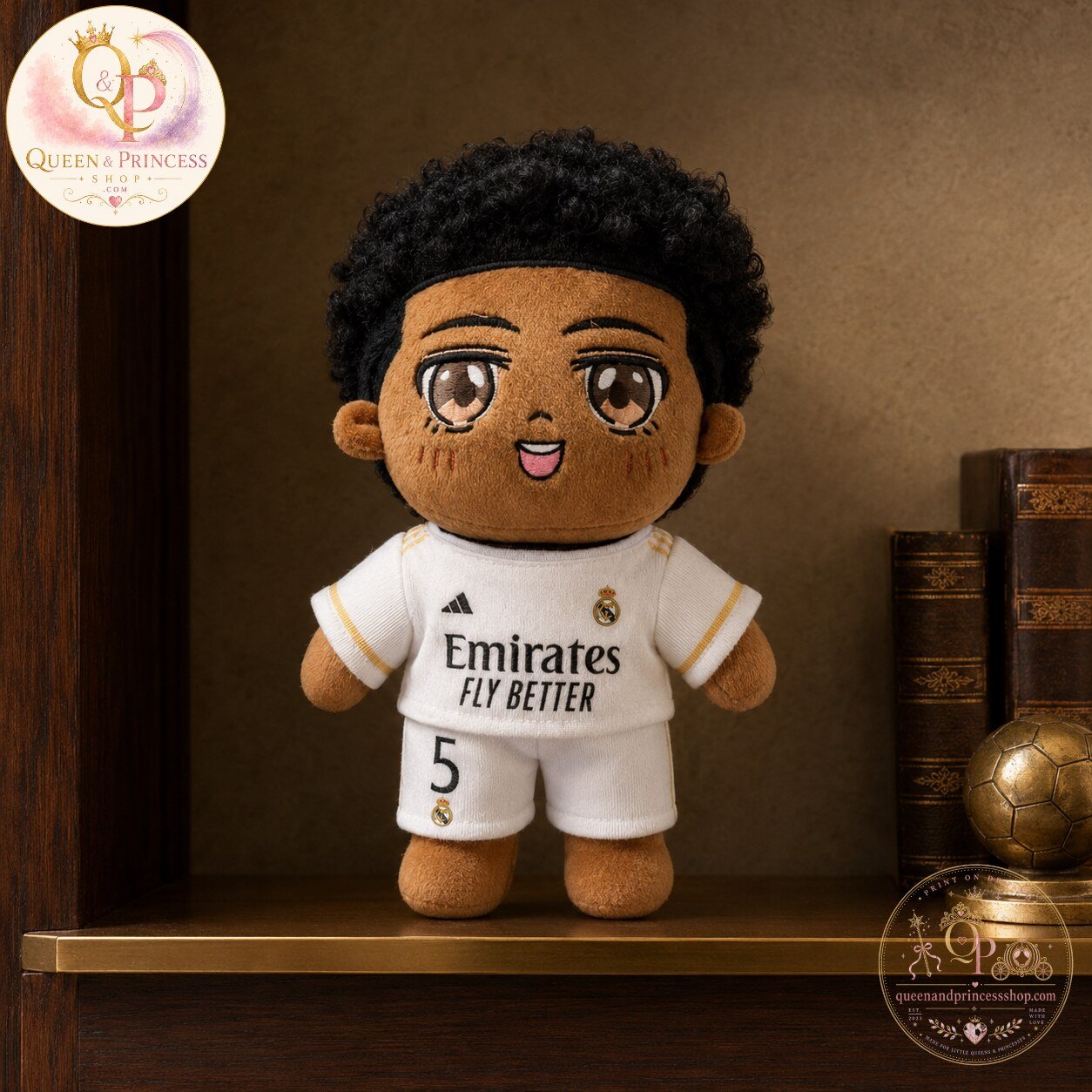 Jude Bellingham Real Madrid No. 5 Football Plush Jude Bellingham Real Madrid No. 5 Football Plush Toy – image 3 of 5