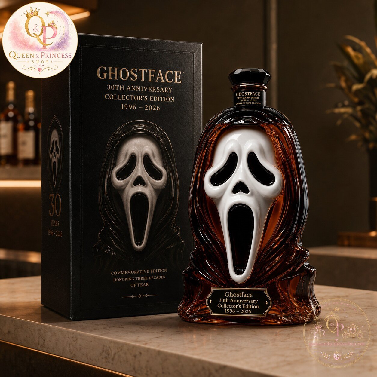 Ghostface 30th Anniversary Collector’s Edition Whiskey Decanter Bottle Ghostface 30th Anniversary Collector's Whiskey Decanter Bottle – image 2 of 5