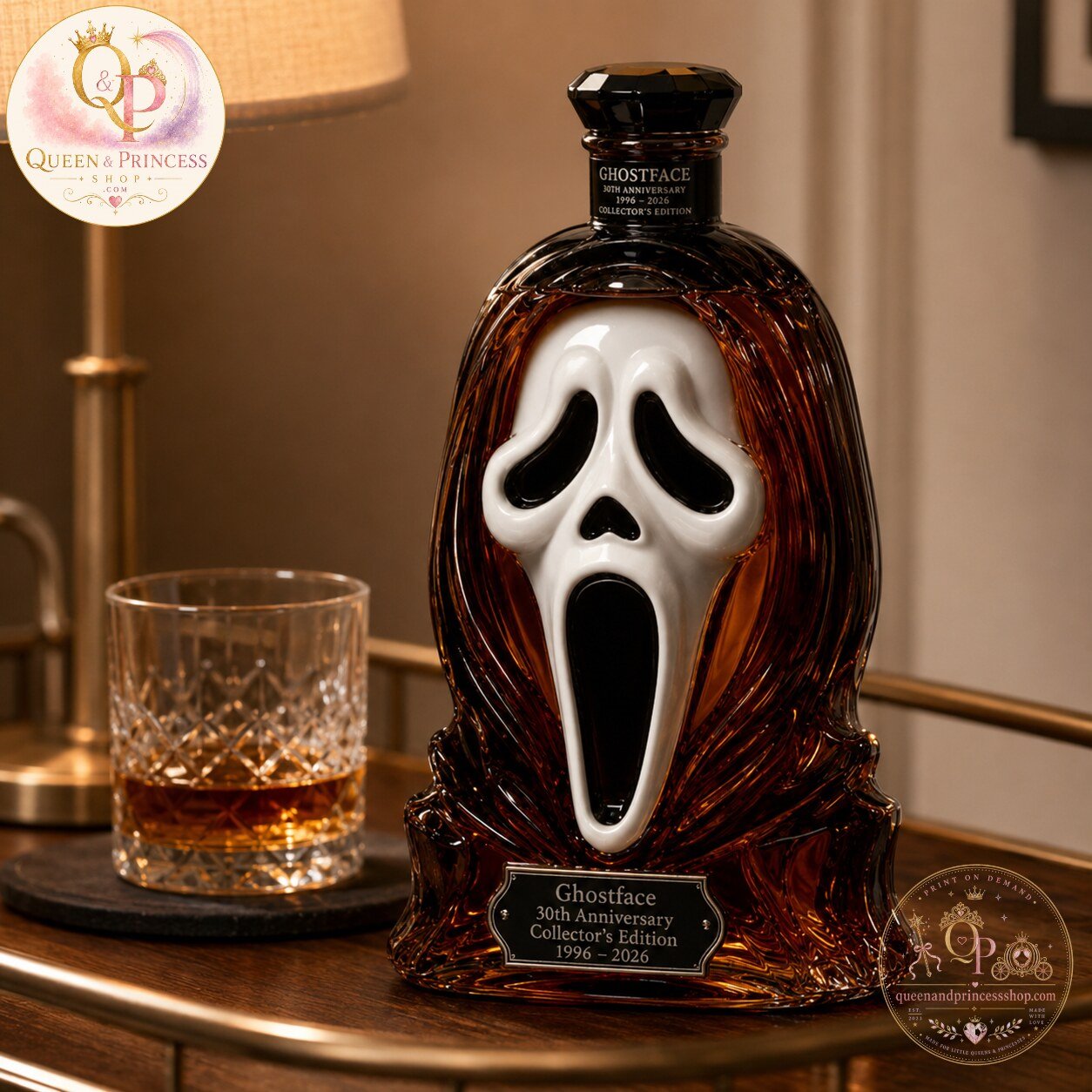Ghostface 30th Anniversary Collector’s Edition Whiskey Decanter Bottle Ghostface 30th Anniversary Collector's Whiskey Decanter Bottle – image 3 of 5
