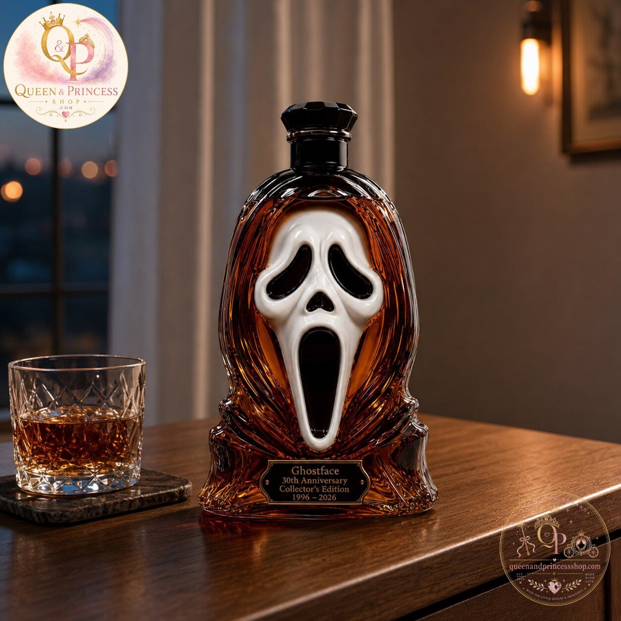 Ghostface 30th Anniversary Collector’s Edition Whiskey Decanter Bottle Ghostface 30th Anniversary Collector's Whiskey Decanter Bottle – image 5 of 5