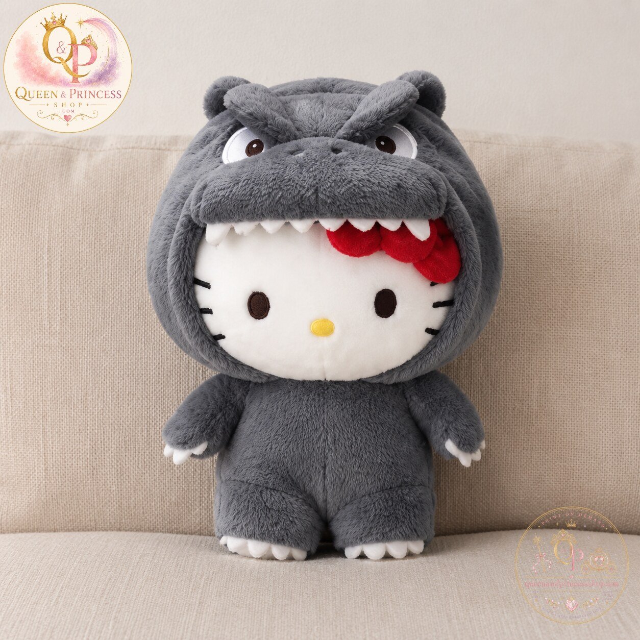 McDonald’s Sanrio x Godzilla Hello Kitty Happy Meal Plush Toy 4 McDonald’s Sanrio x Godzilla Hello Kitty Happy Meal Plush Toy