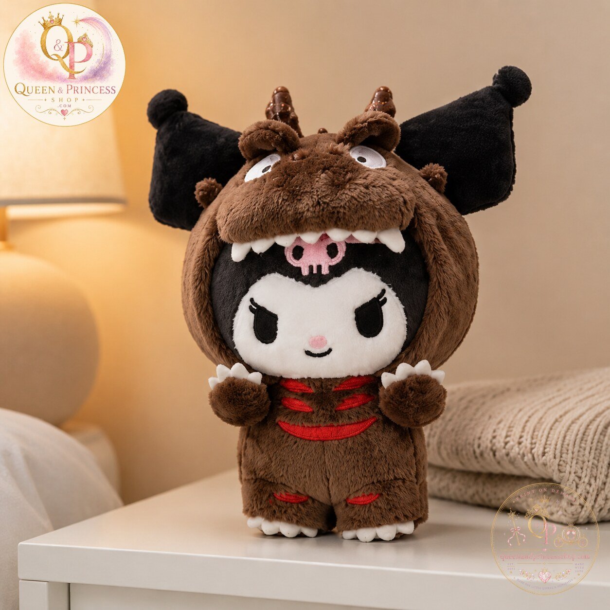 Godzilla x Kuromi McDonald’s Plush Toy Godzilla x Kuromi McDonald's Collaboration Plush Toy – image 2 of 4