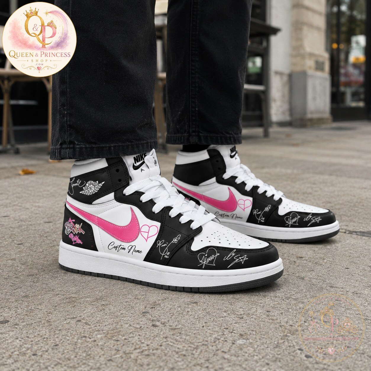 BLACKPINK 10th Anniversary JD1 Custom Shoes 5 BLACKPINK 10th Anniversary JD1 Custom Shoes