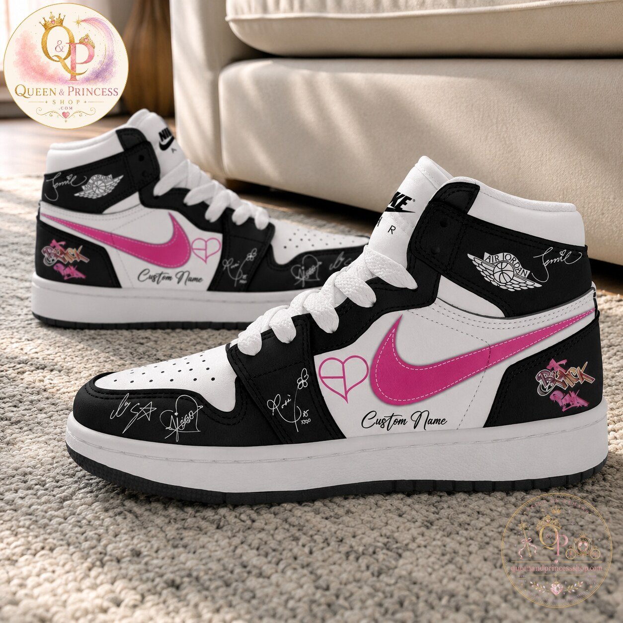 BLACKPINK 10th Anniversary JD1 Custom Shoes 6 BLACKPINK 10th Anniversary JD1 Custom Shoes