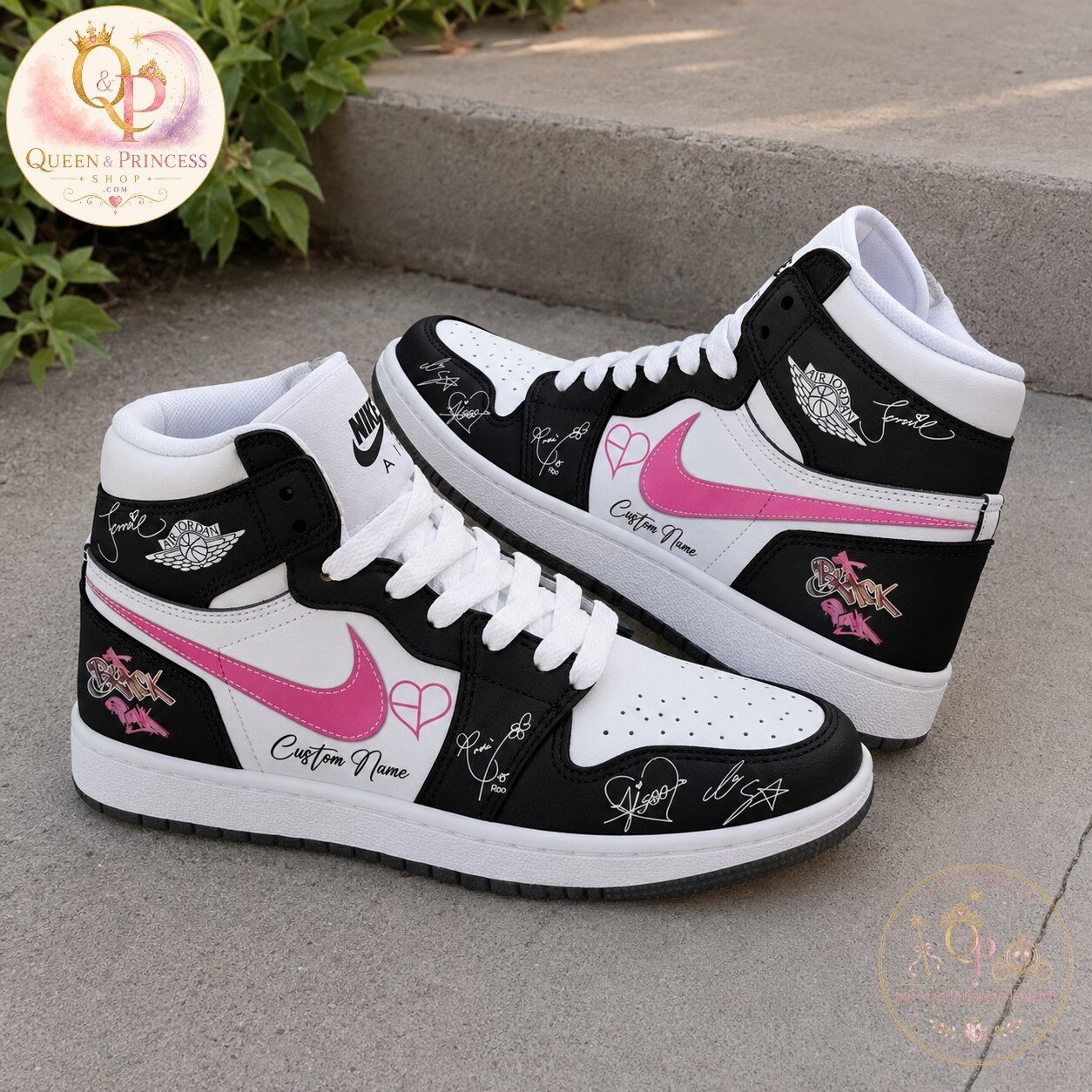 BLACKPINK 10th Anniversary JD1 Custom Shoes 7 BLACKPINK 10th Anniversary JD1 Custom Shoes