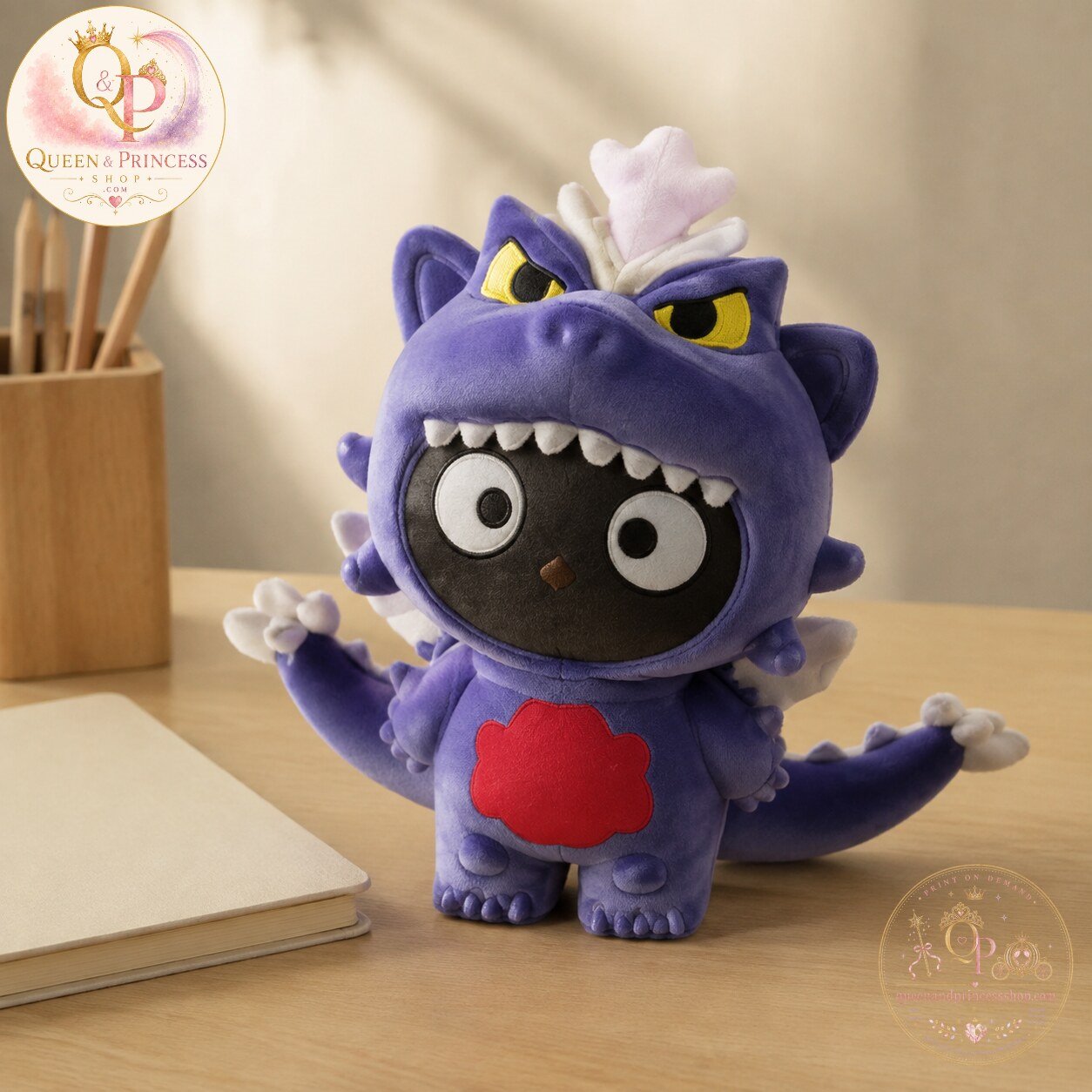 McDonald’s Chococat x Space Godzilla Sanrio Plush Toy Chococat x Space Godzilla Sanrio Plush - McDonald's Collector Toy – image 2 of 4