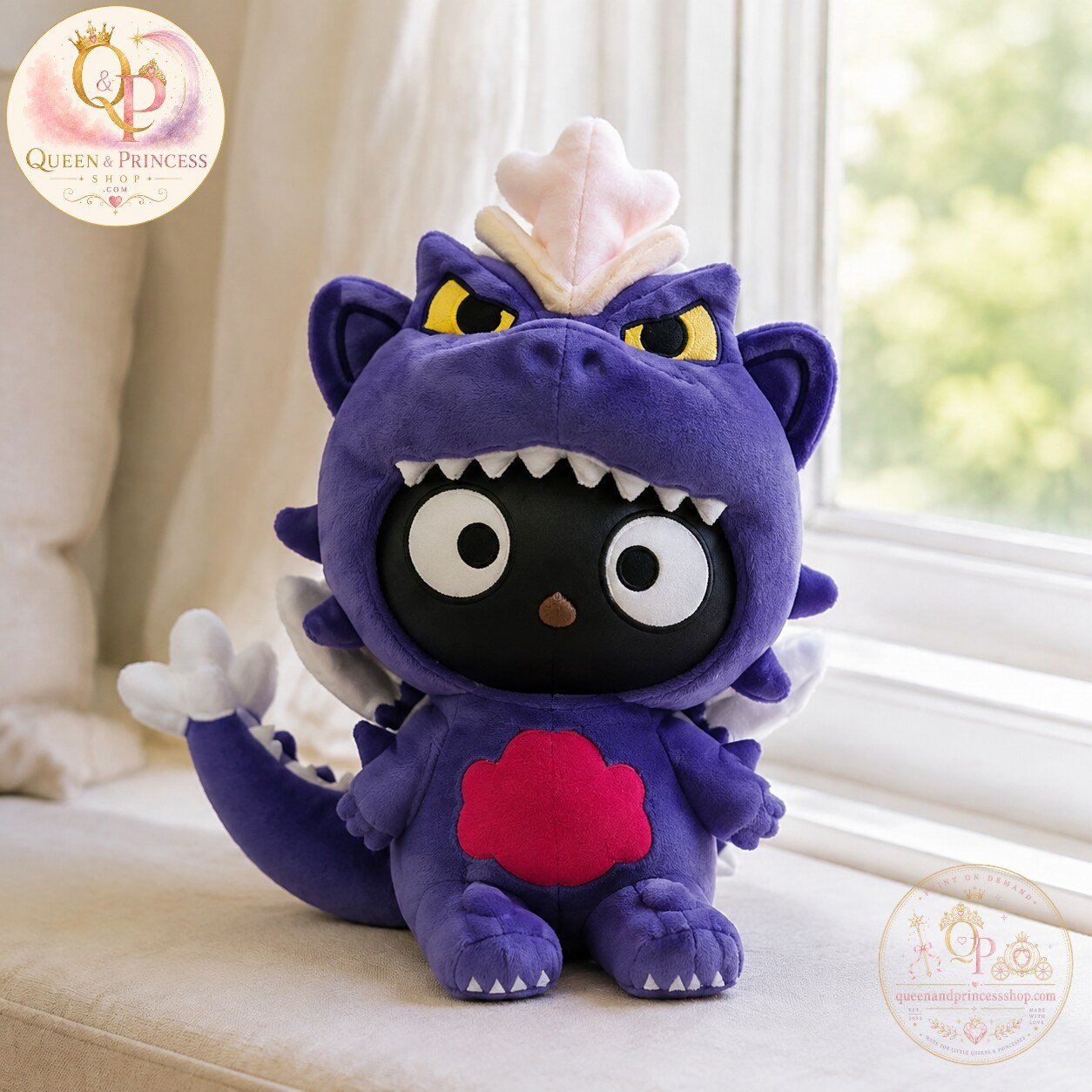 McDonald’s Chococat x Space Godzilla Sanrio Plush Toy Chococat x Space Godzilla Sanrio Plush - McDonald's Collector Toy – image 4 of 4