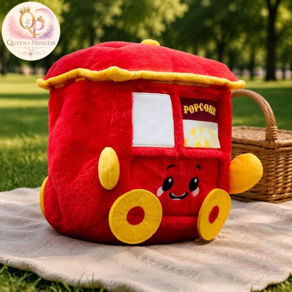 Disney Iconics Popcorn Cart Plush Toy D23 2026 Disney Iconics Popcorn Cart Plush Toy D23 2026