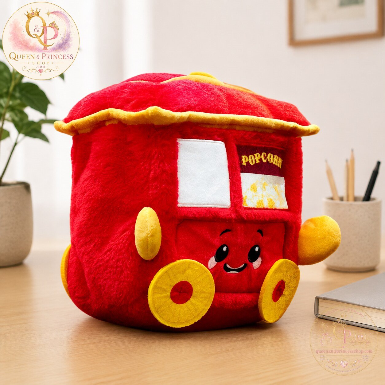 Disney Iconics Popcorn Cart Plush Toy D23 2026 6 Disney Iconics Popcorn Cart Plush Toy D23 2026